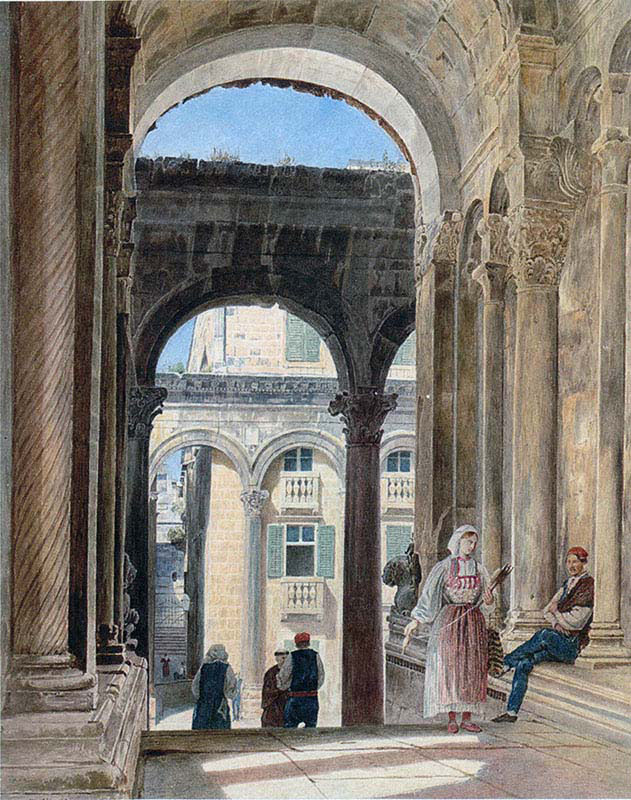 Ruins of Diocletian in Split